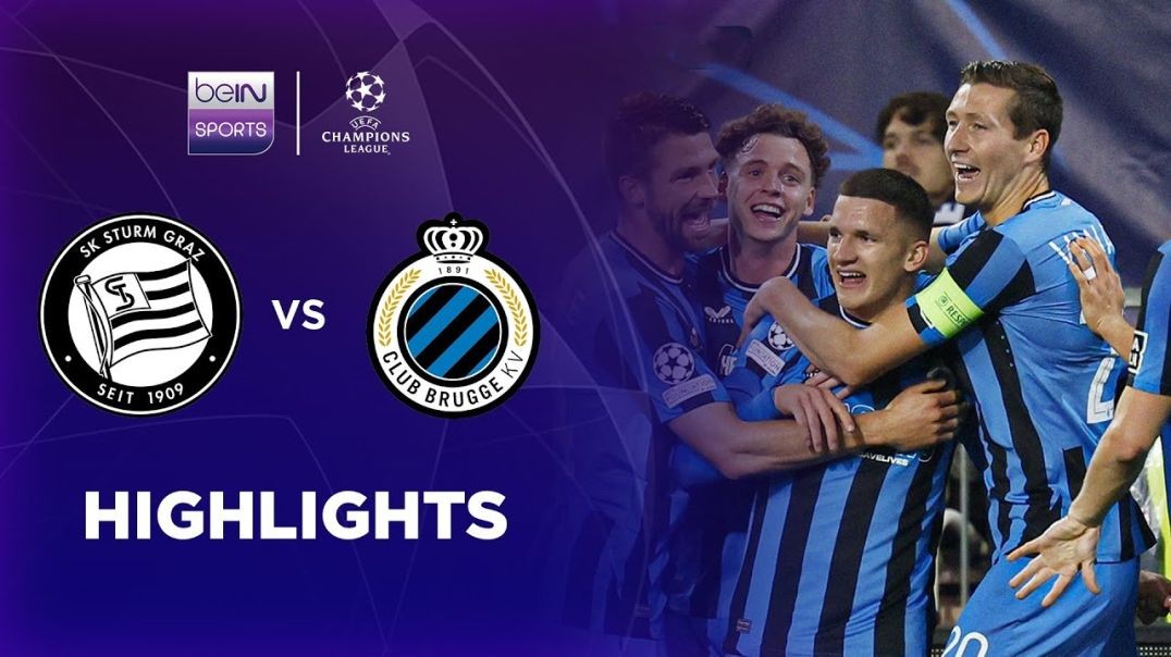 Sturm Graz 0-1 Club Brugge - Champions League 24-25 Match Highlights
