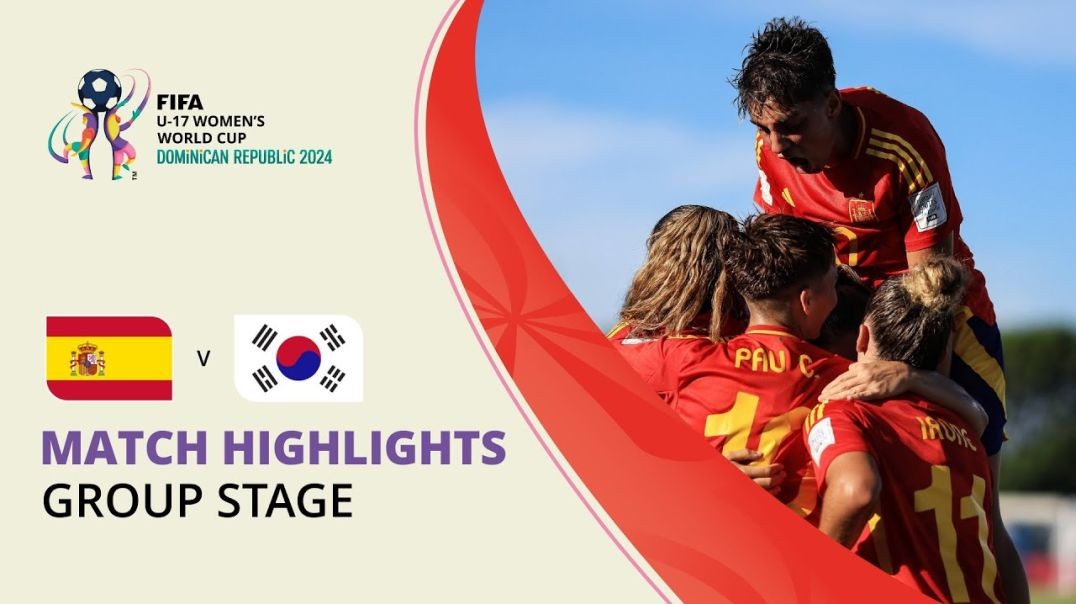 ⁣HIGHLIGHTS- Spain v Korea Republic - FIFA U-17 Women’s World Cup 2024