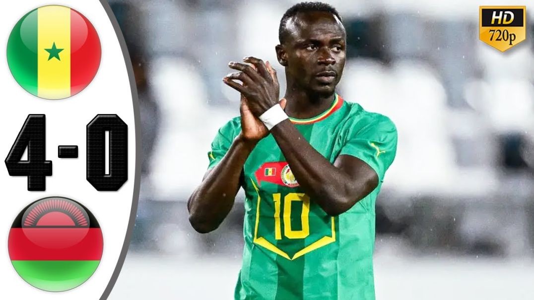 Senegal vs Malawi 4-0 Highlights &amp;amp; All Goals 2024 HD