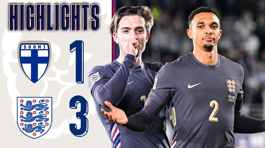 Finland 1-3 England _ Three Lions Bounce Back In Helsinki _ UEFA Nations League Highlights _ England