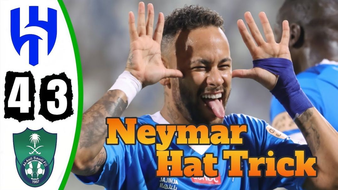 Neymar is Back - Al Hilal vs Al Ahli 4-3 - All Goals &amp;amp; Highlights - 2024