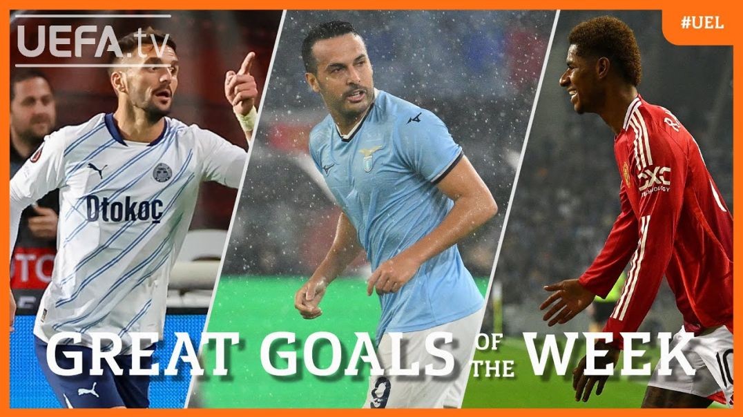 #uel Great Goals Matchday 2 _ Tadić, Pedro, Rashford