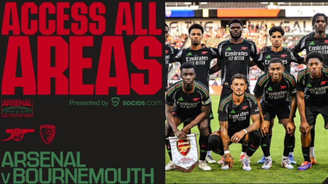 ⁣ACCESS ALL AREAS   Arsenal vs Bournemouth (1-1, 5-4 on penalties)   All the action, tailgate &am