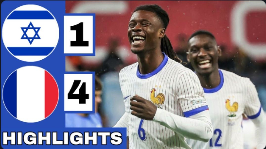 🔵Israel vs France (1-4) Extended HIGHLIGHTS   UEFA Nations League