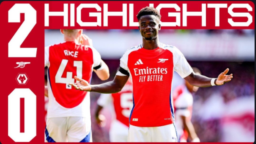 ⁣STARTING WITH A WIN! ❤️   HIGHLIGHTS   Arsenal v Wolves (2-0)   Havertz &amp;amp; Saka   Premier