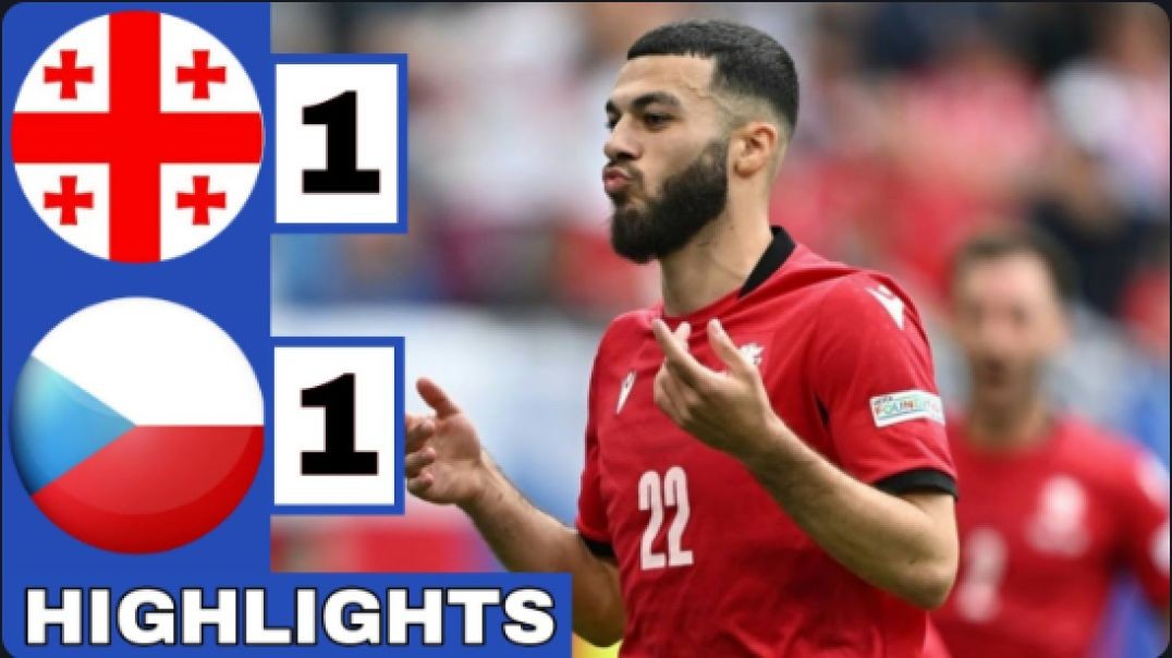 🔴⚪️Georgia vs Czechia (1-1) All GOALS &amp;amp; Extended HIGHLIGHTS   EURO 2024