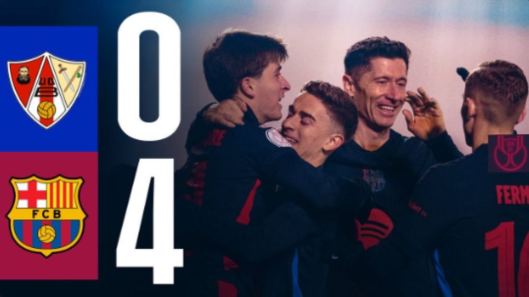 BARBASTRO 0 vs 4 FC BARCELONA COPA DEL REY 🔵🔴