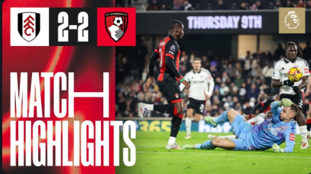Ouattara scores at the death AGAIN to rescue another crucial point   Fulham 2-2 AFC Bournemouth
