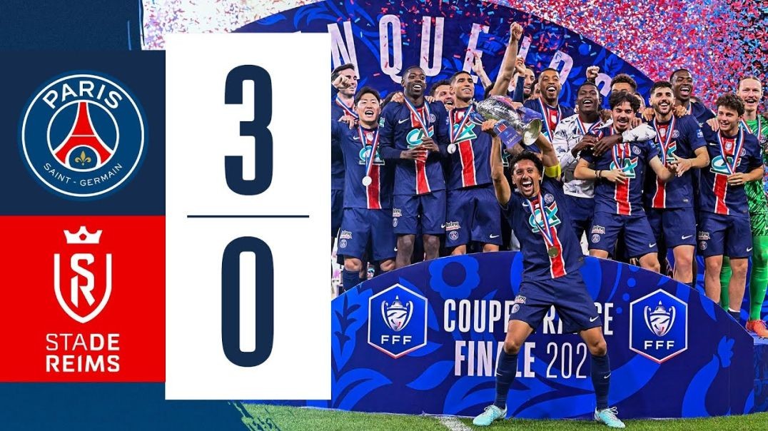 ⁣PSG vs Reims 3-0 - Highlights & All Goals - Coupe De France Final 2025