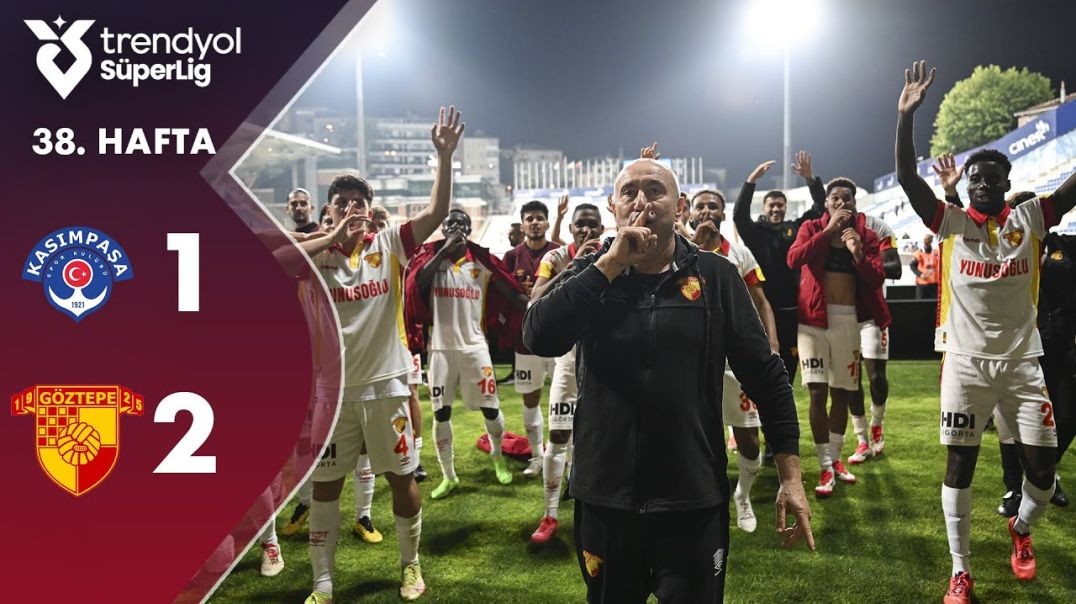 ⁣Kasımpaşa (1-2) Göztepe - Highlights Özet   Trendyol Süper Lig - 2024 25