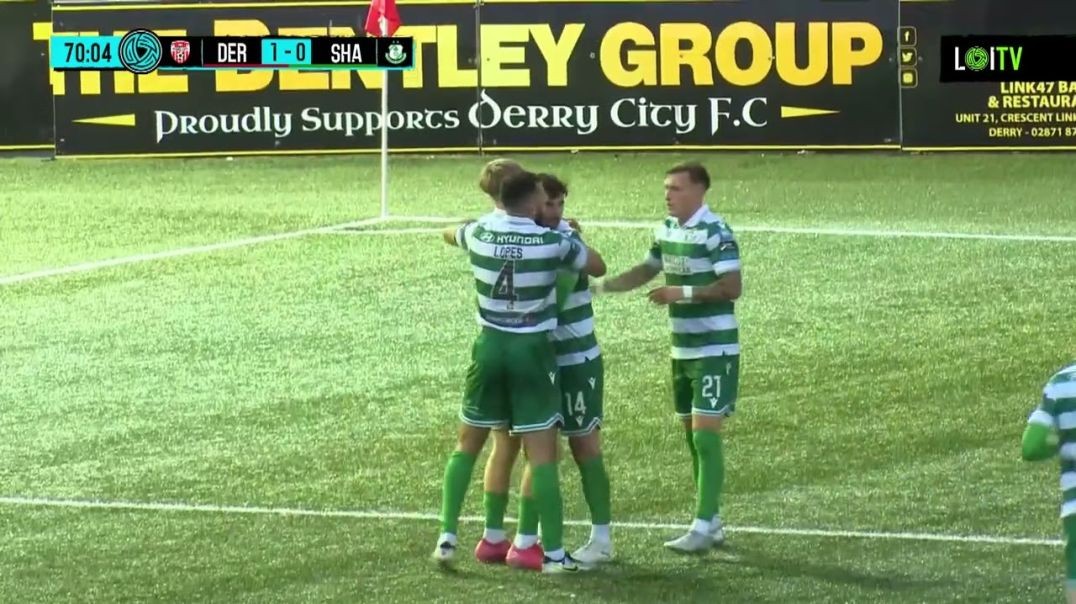 ⁣Derry City 1-2 Shamrock Rovers - LOI Highlights - 23 05 2025