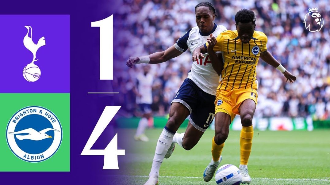 ⁣Tottenham Hotspur 1-4 Brighton   Premier League Highlights
