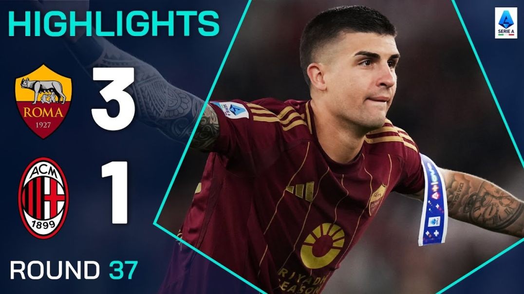 ⁣ROMA-MILAN 3-1 _ HIGHLIGHTS _ Serie A 2024_25