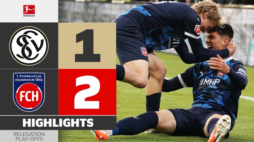 ⁣The Did It Literally  IN THE LAST SECOND!    SV ELVERSBERG - HEIDENHEIM   Relegation Play-Offs