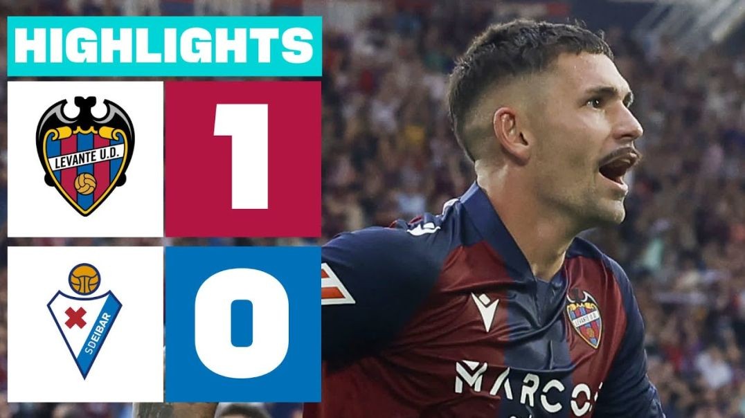⁣LEVANTE UD 1 - 0 SD EIBAR I RESUMEN LALIGA HYPERMOTION