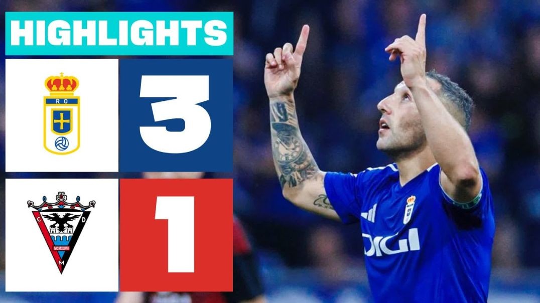⁣REAL OVIEDO 3 - 1 CD MIRANDÉS I RESUMEN LALIGA HYPERMOTION
