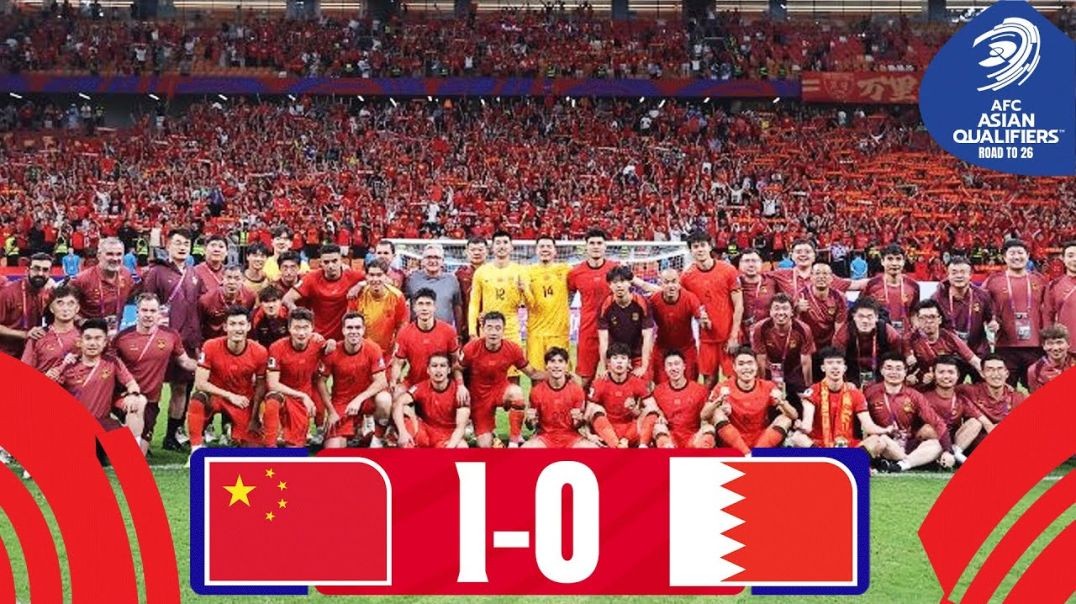 ⁣China PR sign off with a last minute win!   China PR - Bahrain   Highlights #asianqualifiers - RT 26