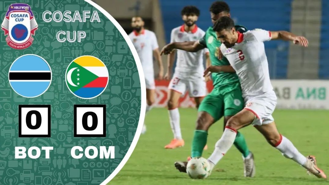 Comoros vs Botswana COSAFA cup highlights