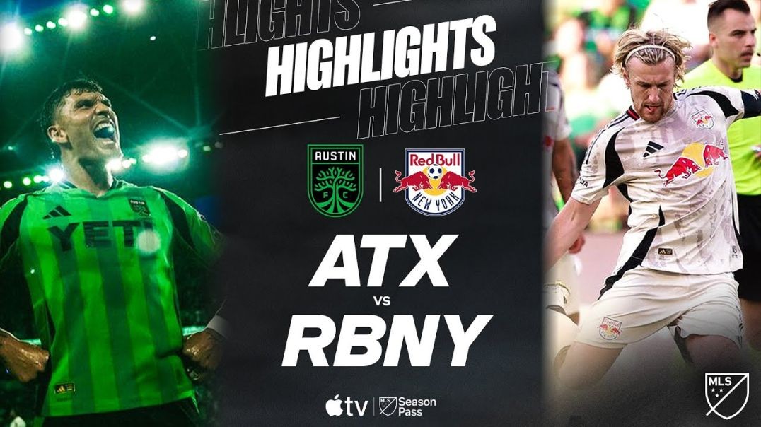 ⁣Austin FC vs. New York Red Bulls | Full Match Highlights