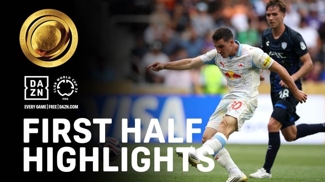 ⁣FC Salzburg Takes A 1-0 Lead Into Half vs. Pachuca | FIFIA Club World Cup Highlights