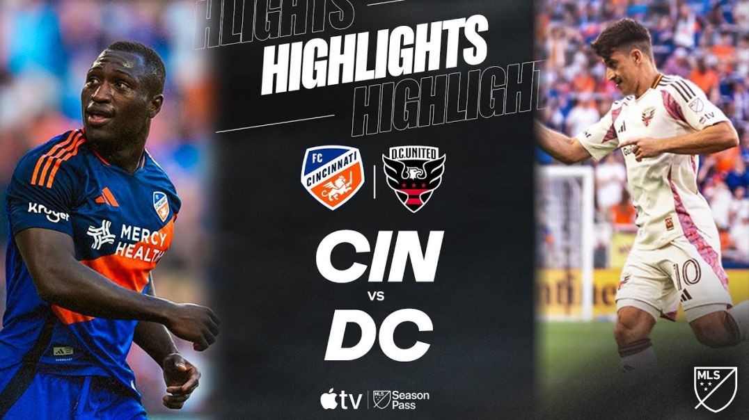 ⁣FC Cincinnati vs. D.C. United | Full Match Highlights | Gabriel Pirani Banger!