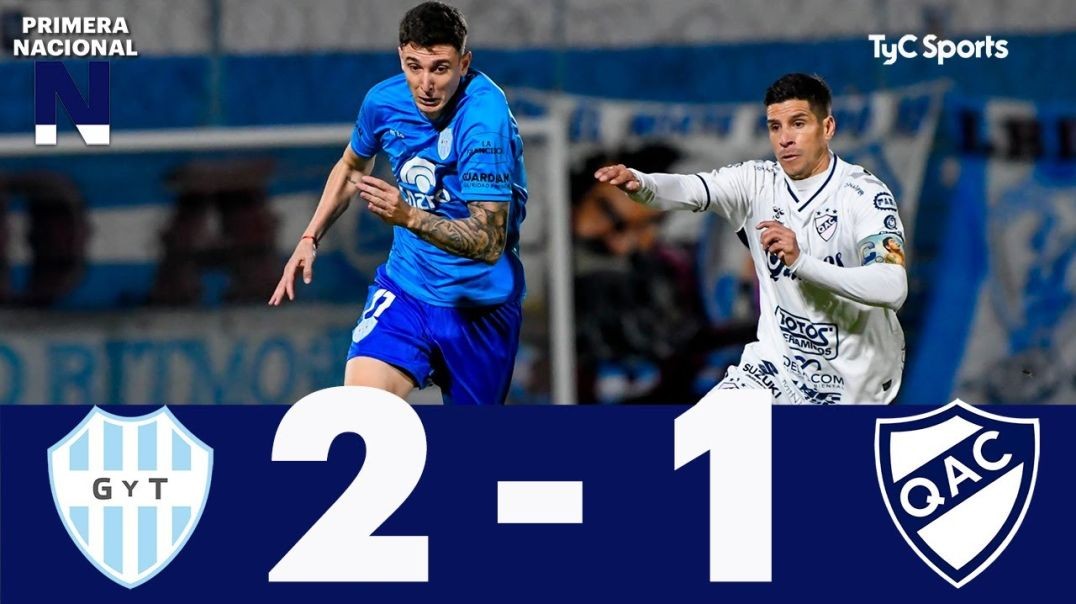⁣Gimnasia y Tiro (S) 2-1 Quilmes   Primera Nacional   Fecha 18 (Zona A)