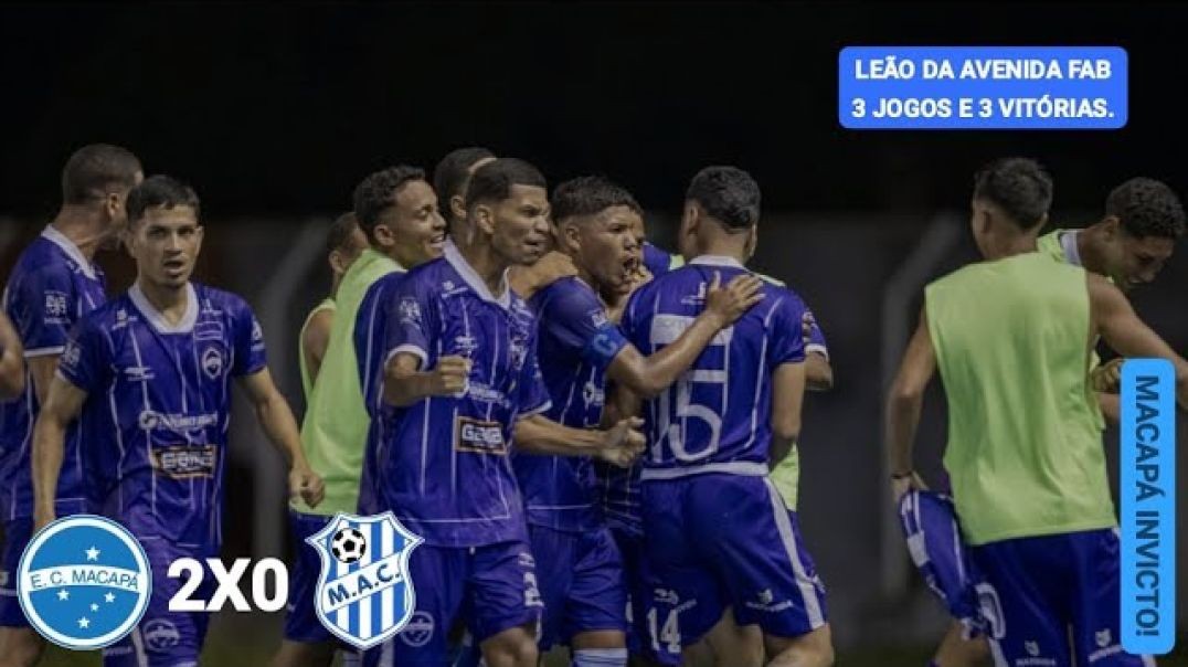 ⁣EC Macapá 2X0 Mazagão - Campeonato Amapaense Série B 2025   3° Rodada