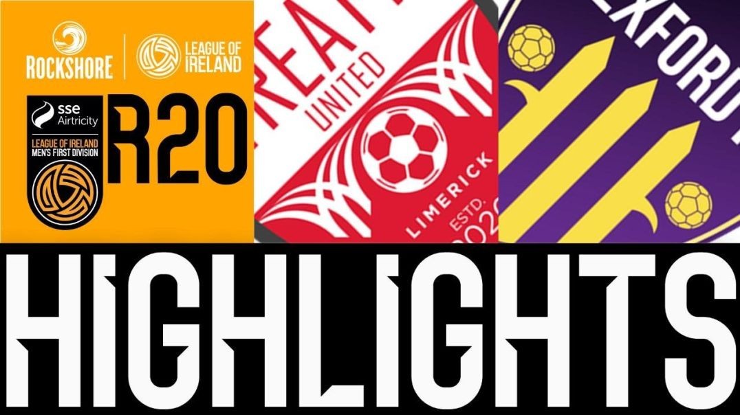 ⁣First Division   Round 20   Treaty United 0-0 Wexford   Highlights