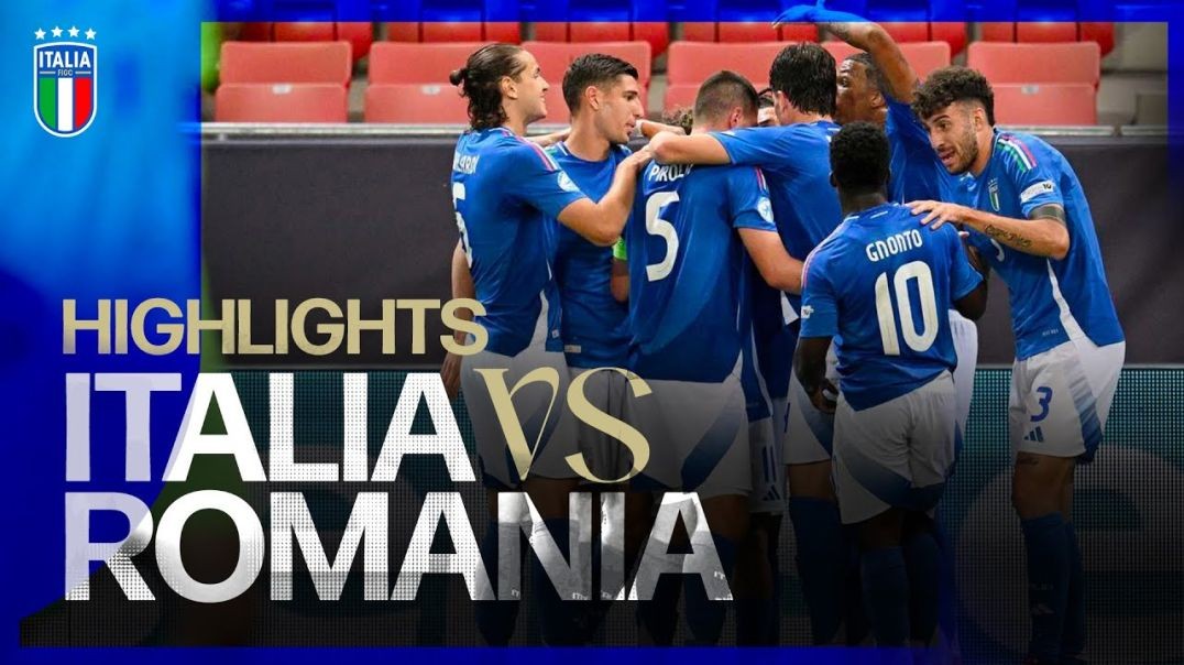 Highlights Italia-Romania 1-0 Under 21 EURO 2025