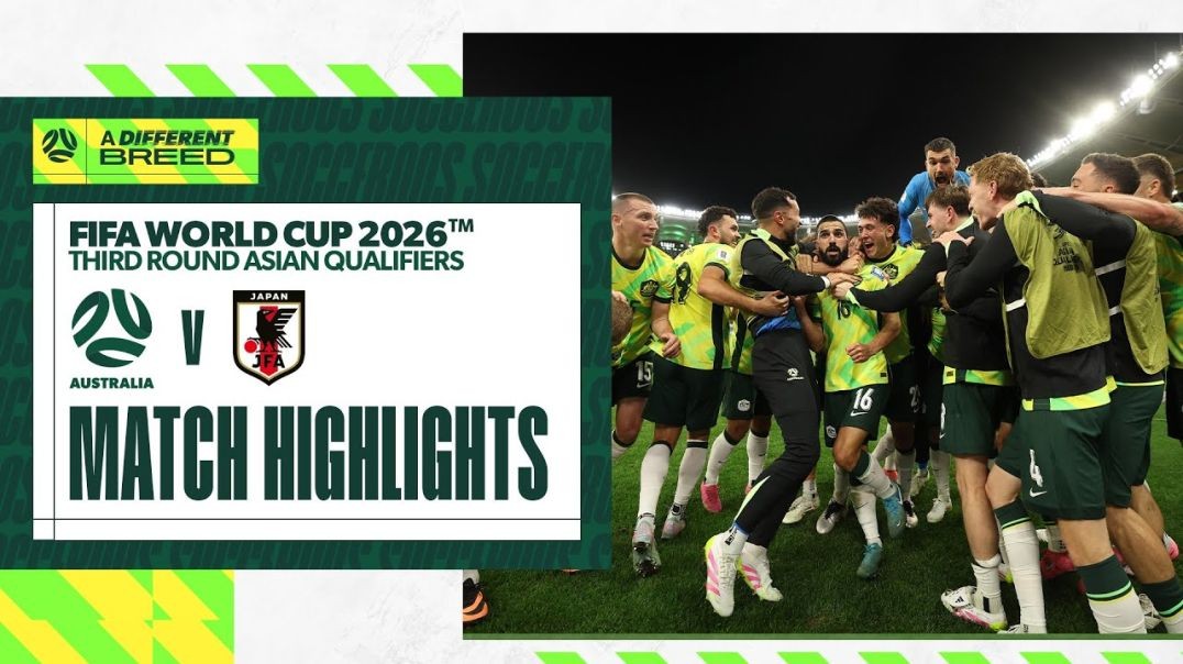 ⁣Subway Socceroos v Japan   Highlights   FIFA World Cup 2026 Qualifier
