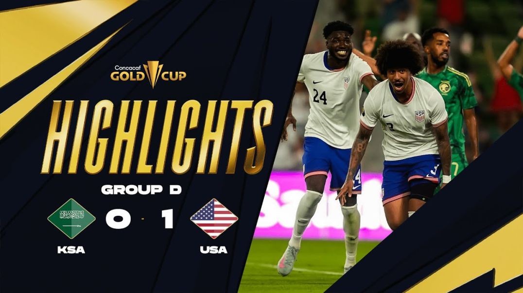 ⁣Saudi Arabia 0-1 United States   Gold Cup 2025   Group Stage