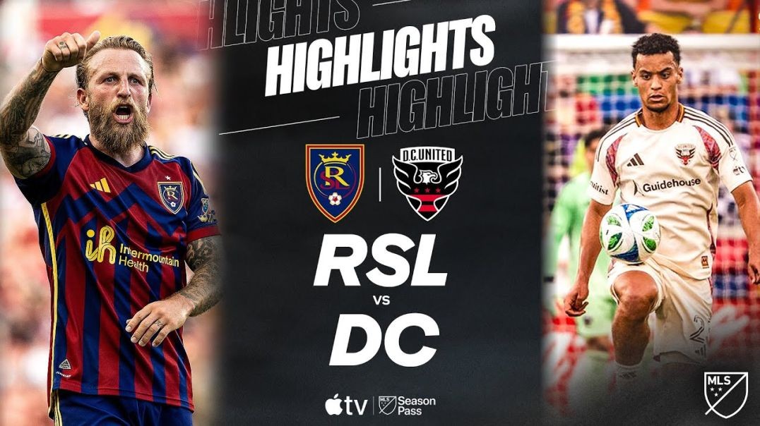 ⁣Real Salt Lake vs. D.C. United | Full Match Highlights