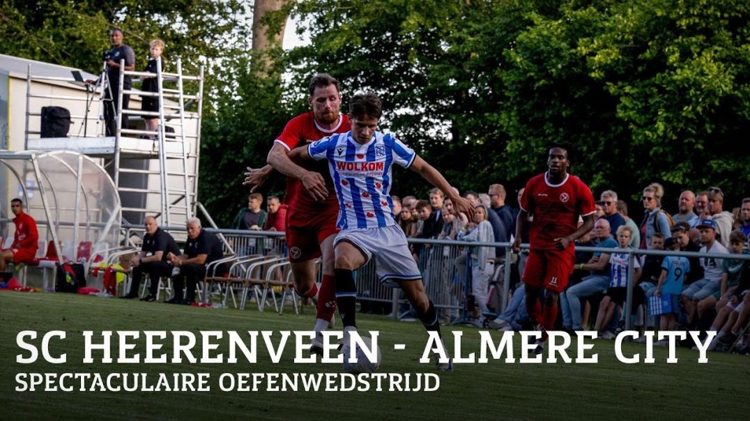 ⁣4x 30 minuten   Highlights sc Heerenveen - Almere City