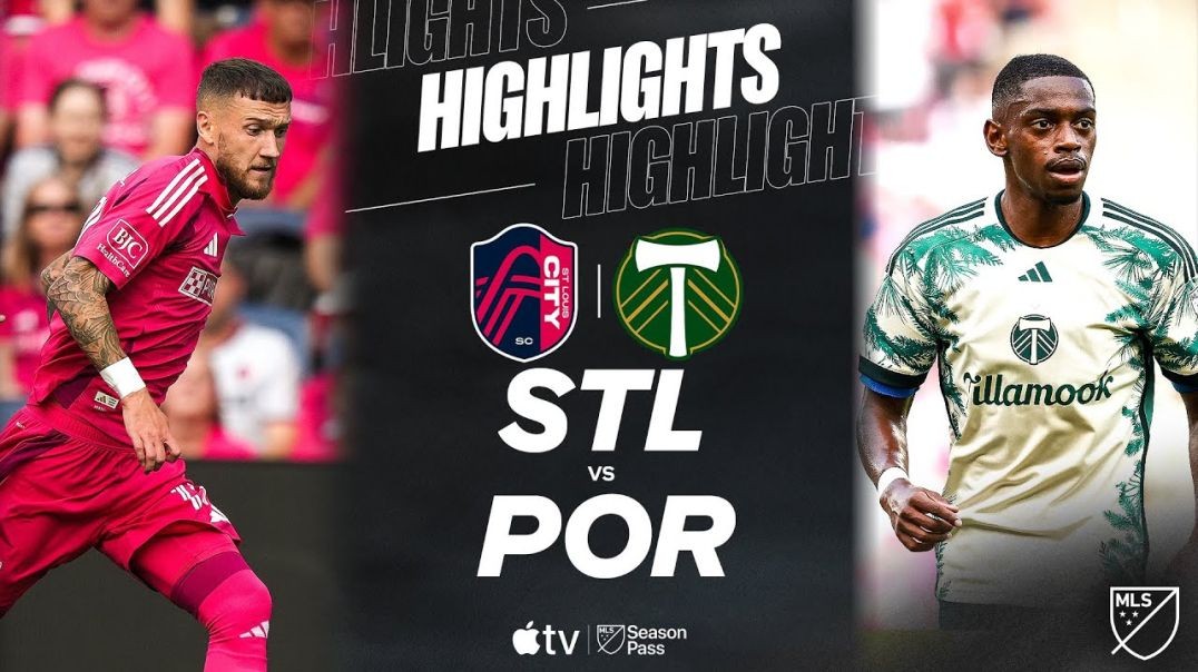 ⁣St. Louis CITY SC vs. Portland Timbers | Full Match Highlights | Marcel Hartel Brace!