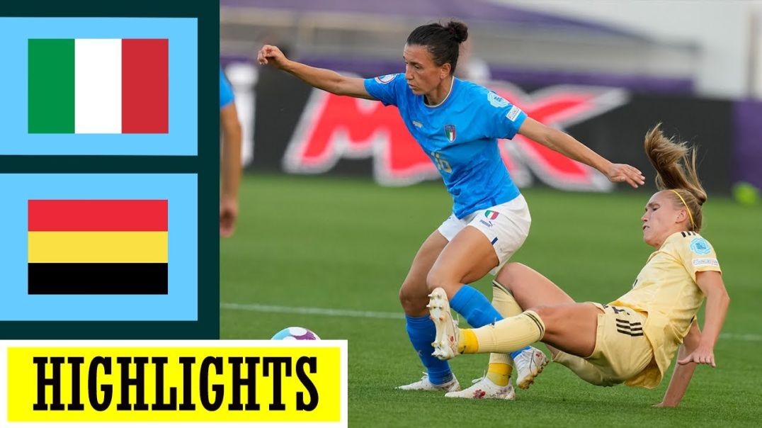 ⁣Italy vs Belgium Highlights   Pre-Match Women's Euro 2025