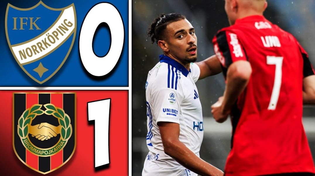 ÅRETS MÅL!  NORRKÖPING 0-1 BROMMAPOJKARNA   HIGHLIGHTS   ALLSVENSKAN 2025