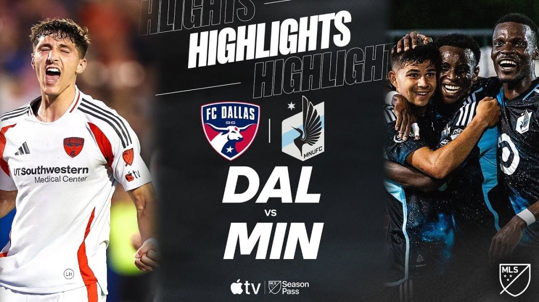 ⁣FC Dallas vs. Minnesota United | Full Match Highlights | 4th of July Showdown!