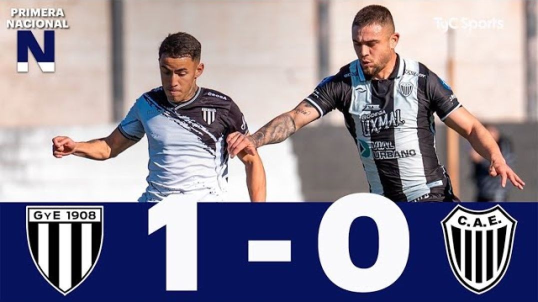 Gimnasia (M) 1-0 Estudiantes (BA)   Primera Nacional   Fecha 21 (Zona B)